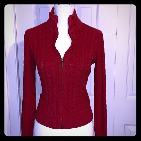 Ralph Lauren Sweaters - Great Vintage Ralph Lauren Chaps Denim Cable knit